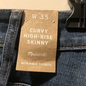 Madewell Curvy Fit High Rise Skinny Jeans